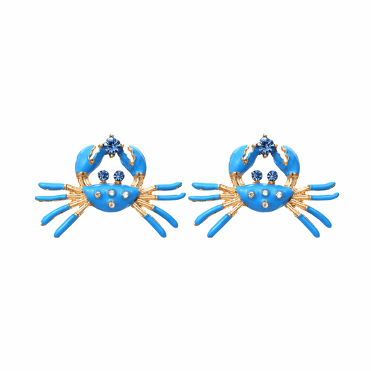 Scandalous Crab Earrings