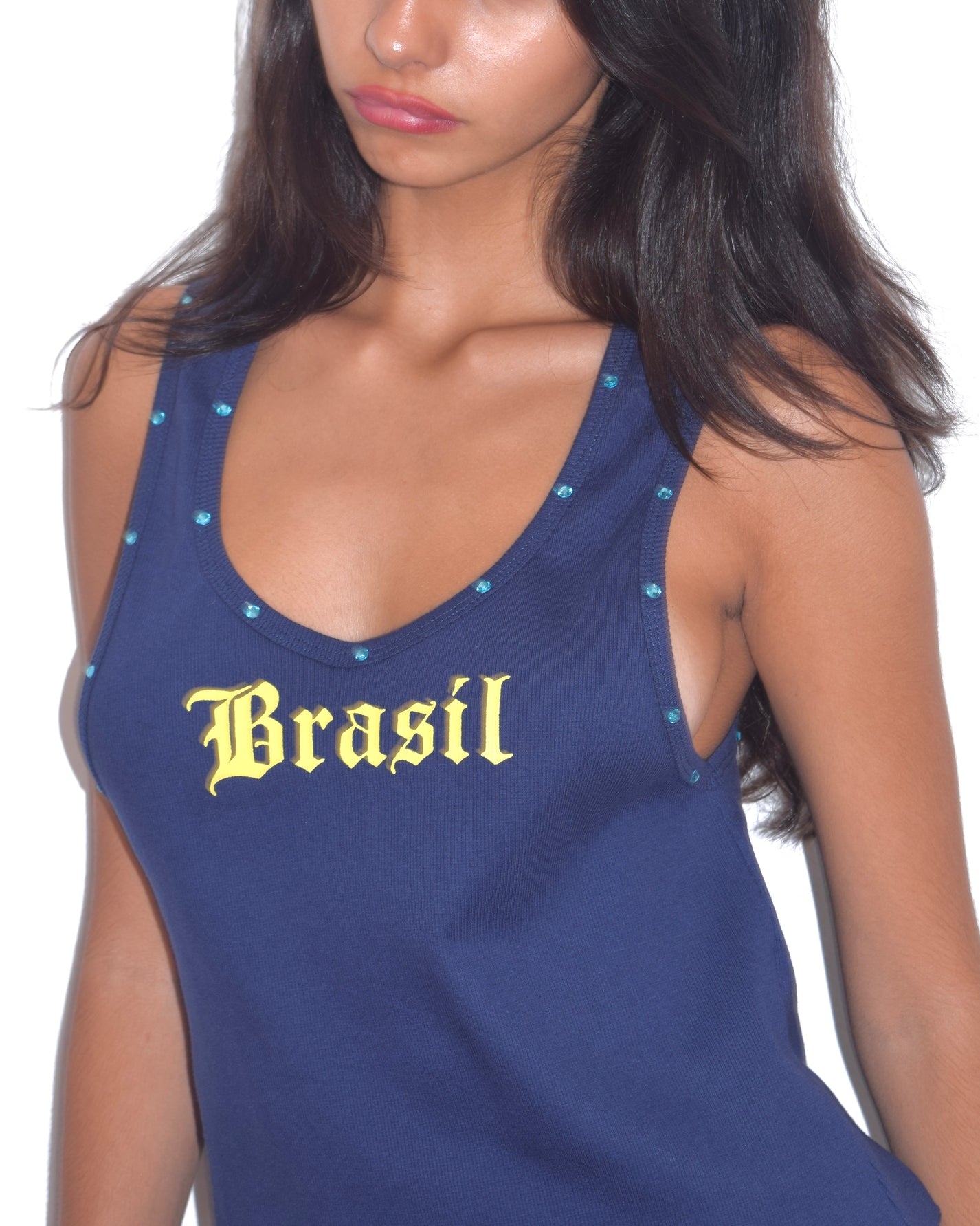 Regata Rhinestones Navy Blue