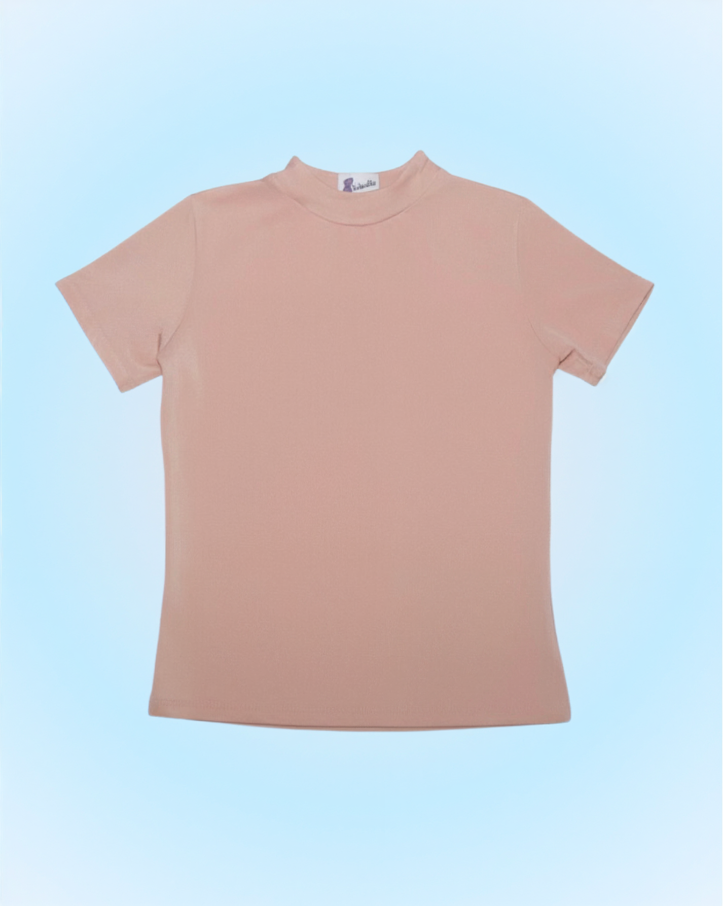 Blusa lycra rosa brilho peça única verão