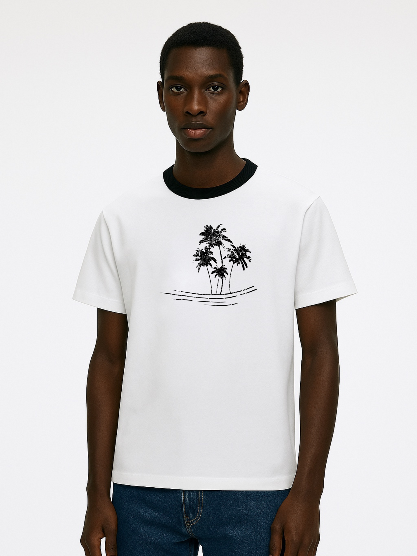 camiseta estampada exclusiva